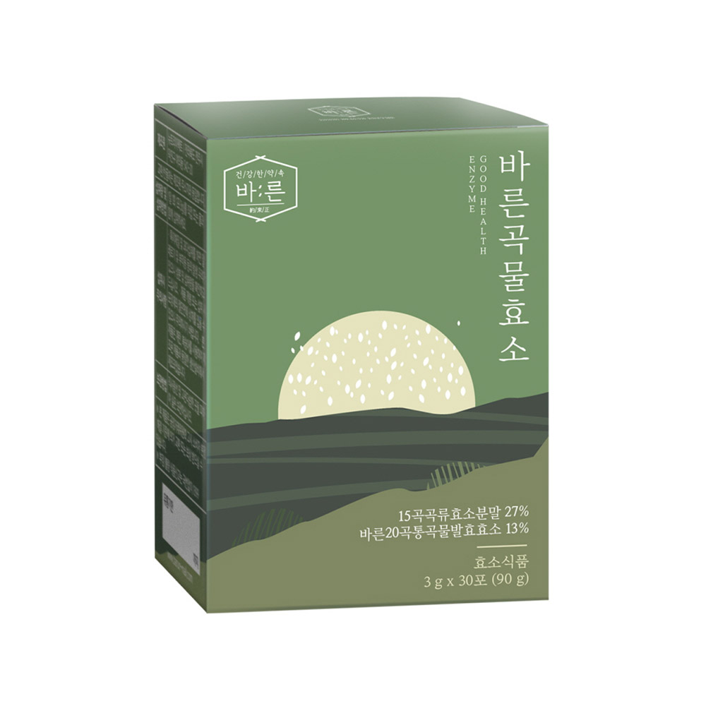 【BARUN】곡물효소 30포/90g